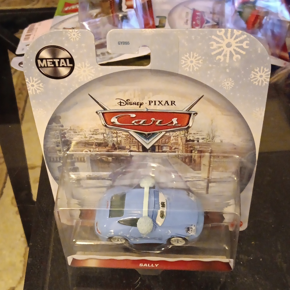 DISNEY CARS SALLY WINTER EDITION